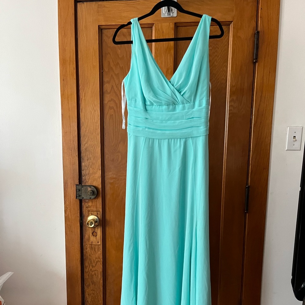 David’s bridal spa color dress